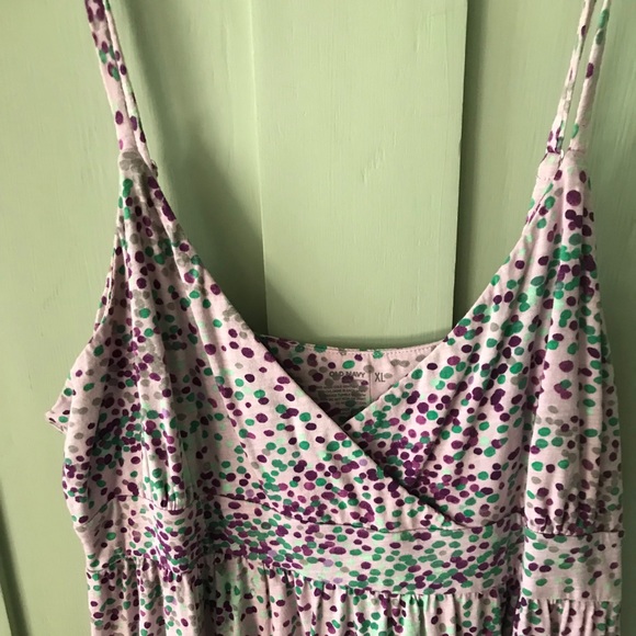 Strappy Patterned Cami Dress - Picture 3 of 7